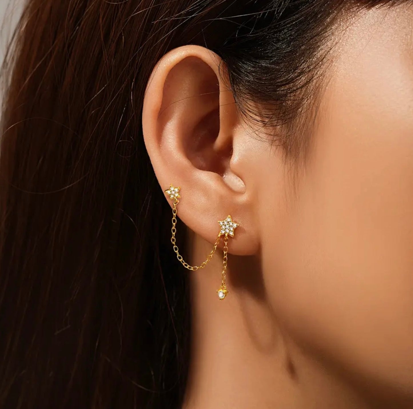 Star Stack Earrings