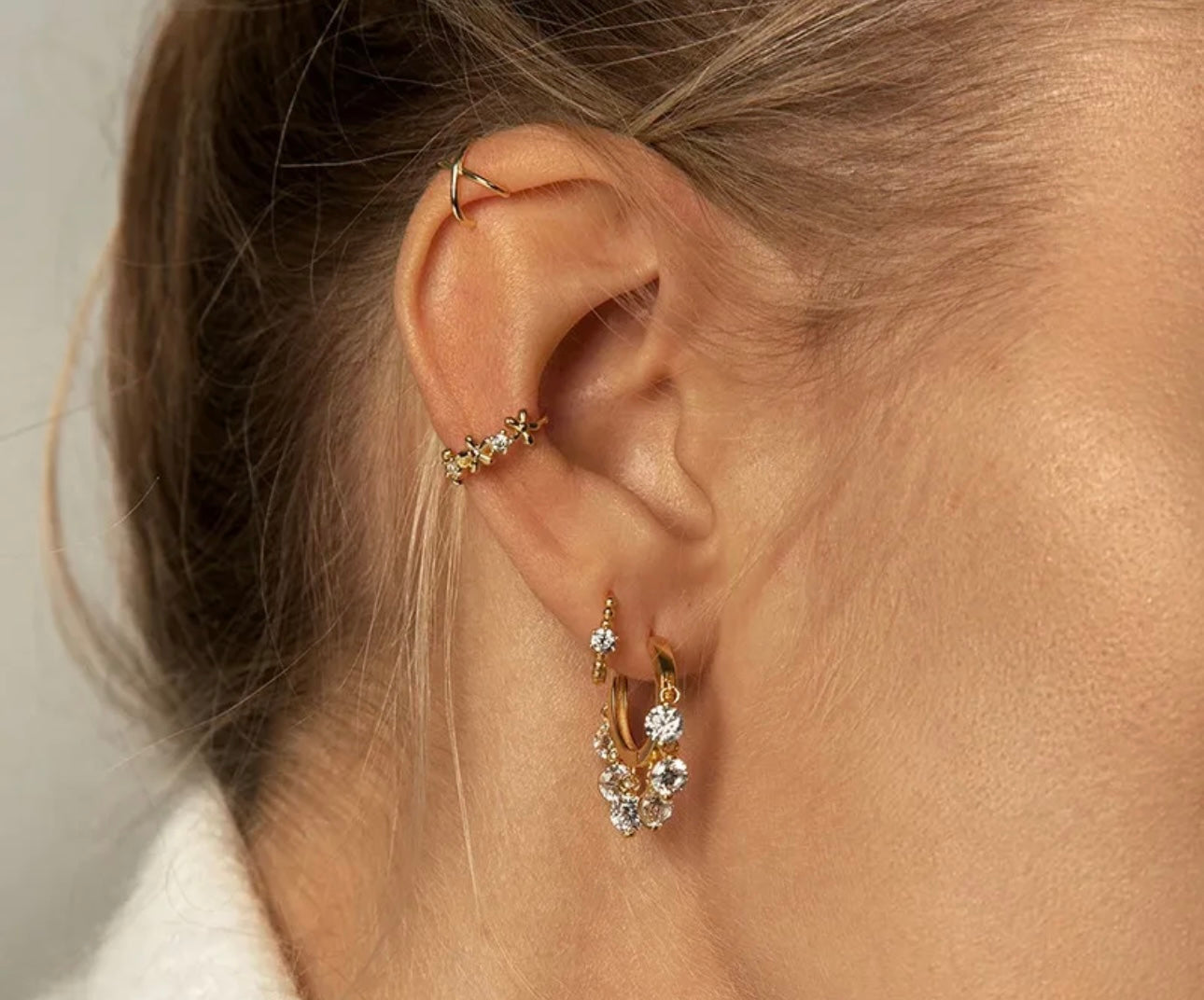Waterfall Crystal Earrings