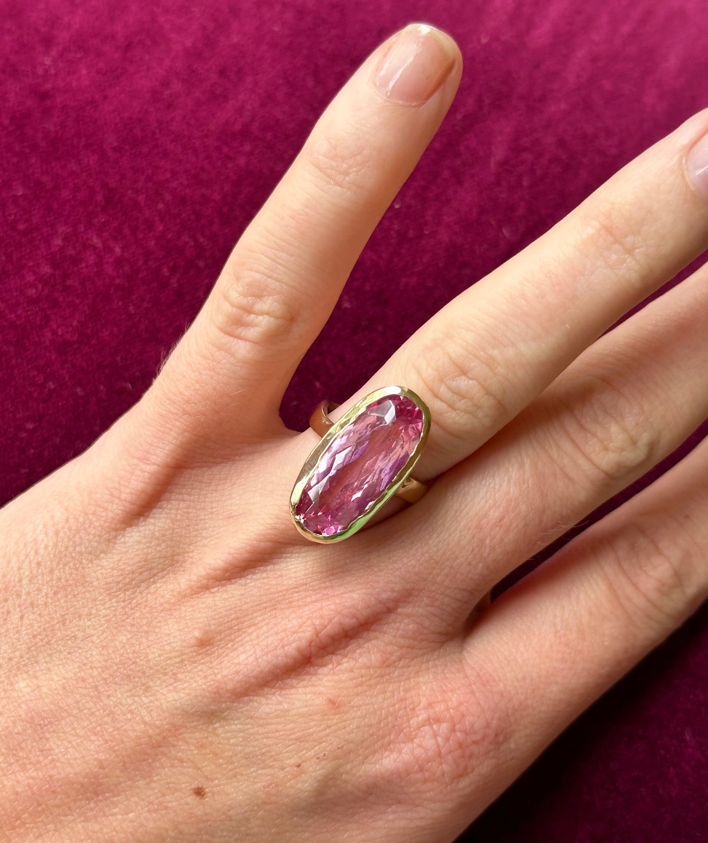 Marvellous Morganite Ring