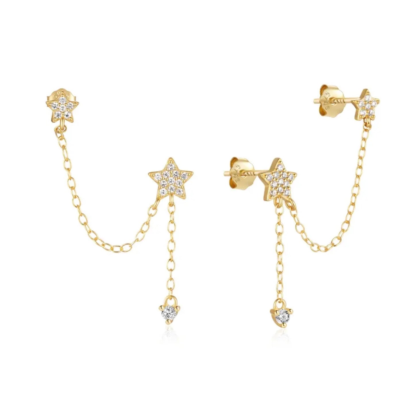 Star Stack Earrings