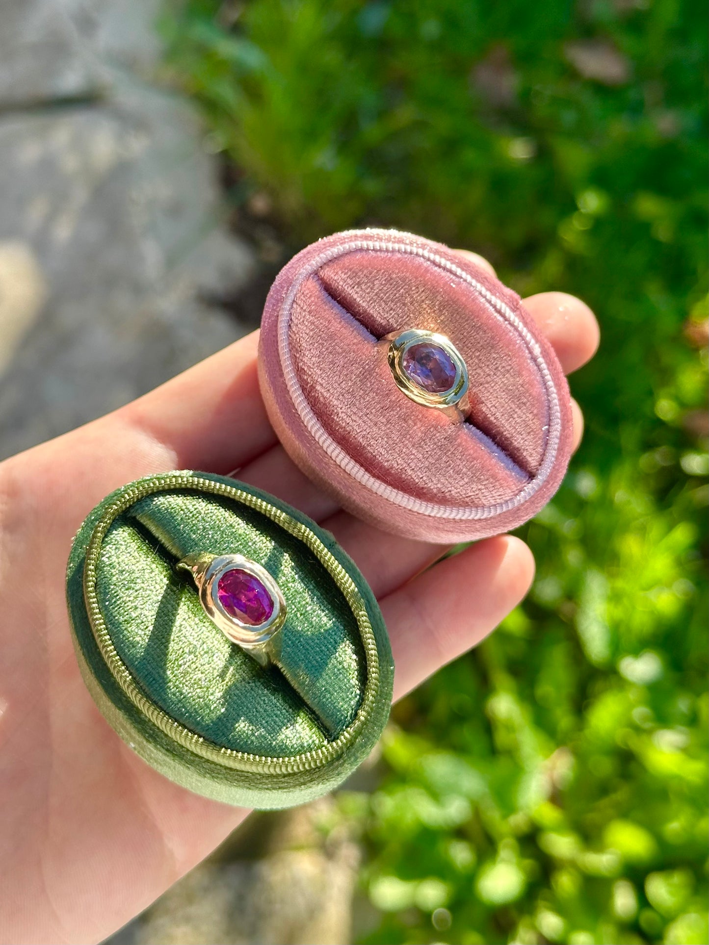 Sparkly Signet Ring