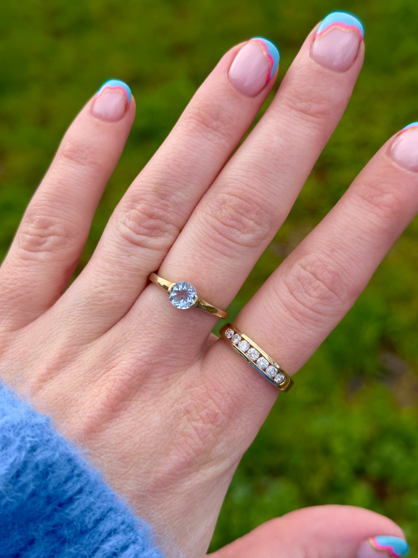 Vintage Diamond Band Ring