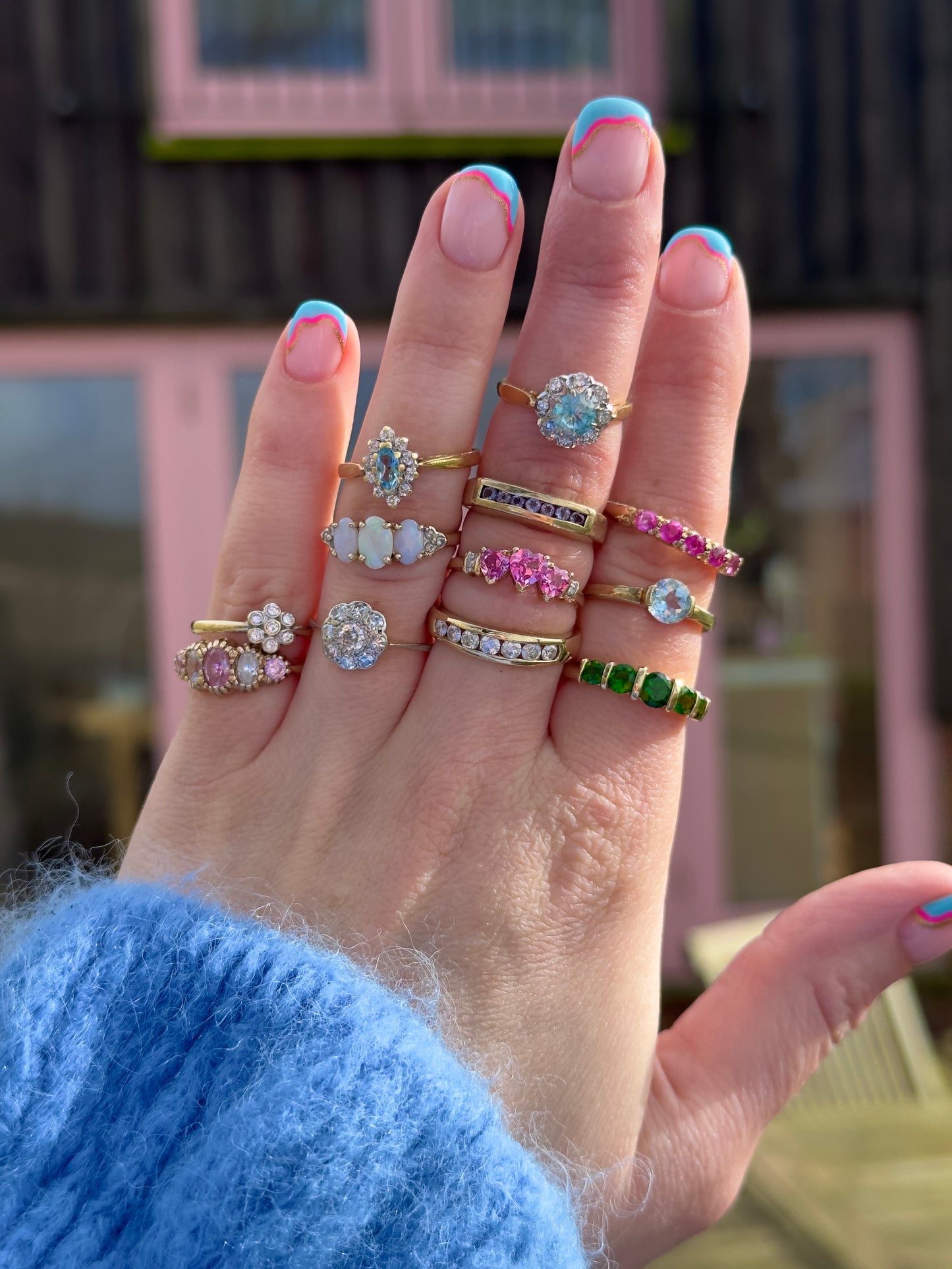 Vintage Diamond Band Ring