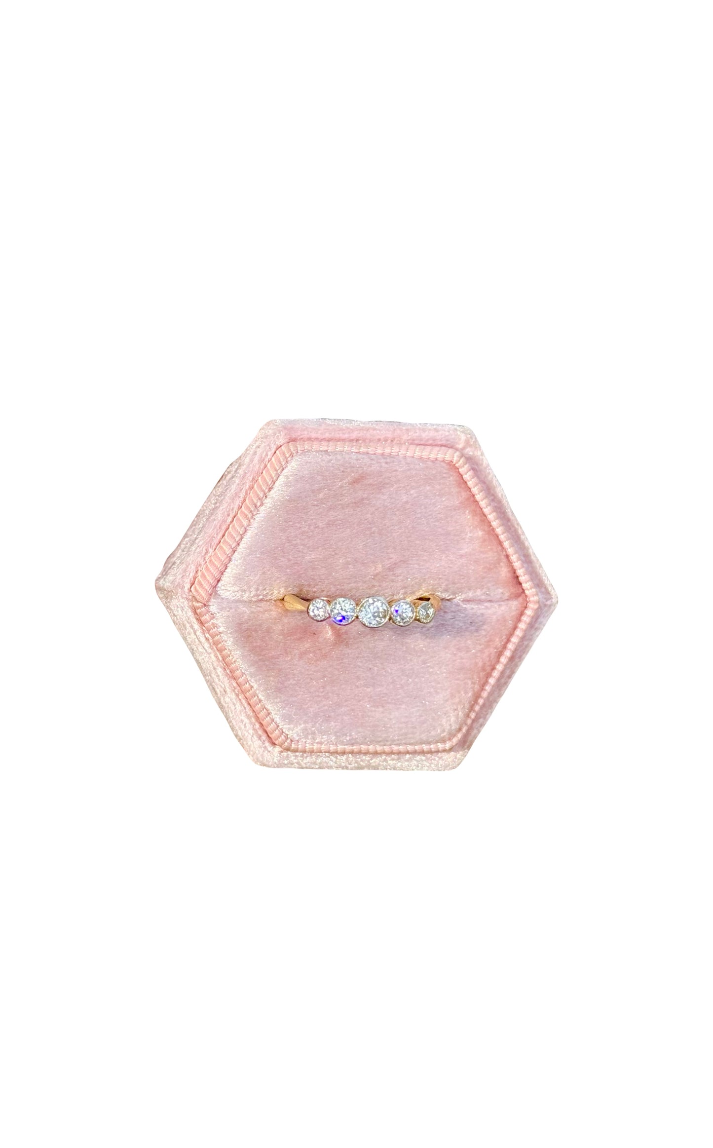 Vintage Diamond Angel Ring