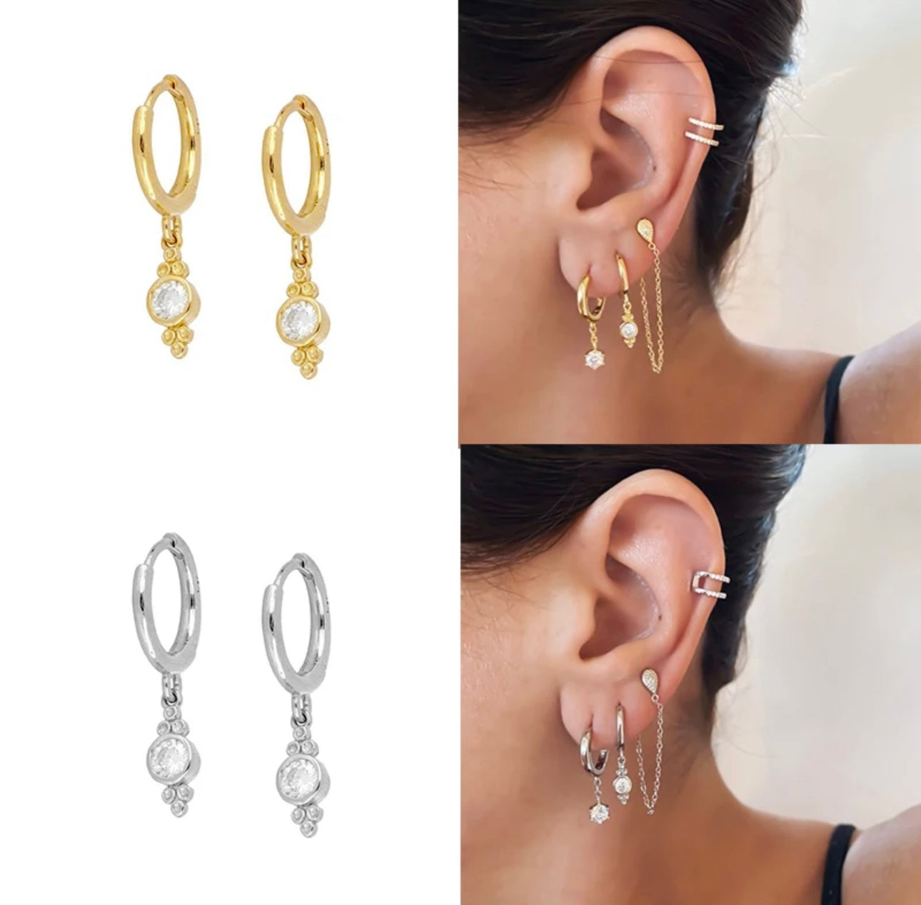 Dainty Drop Earrings
