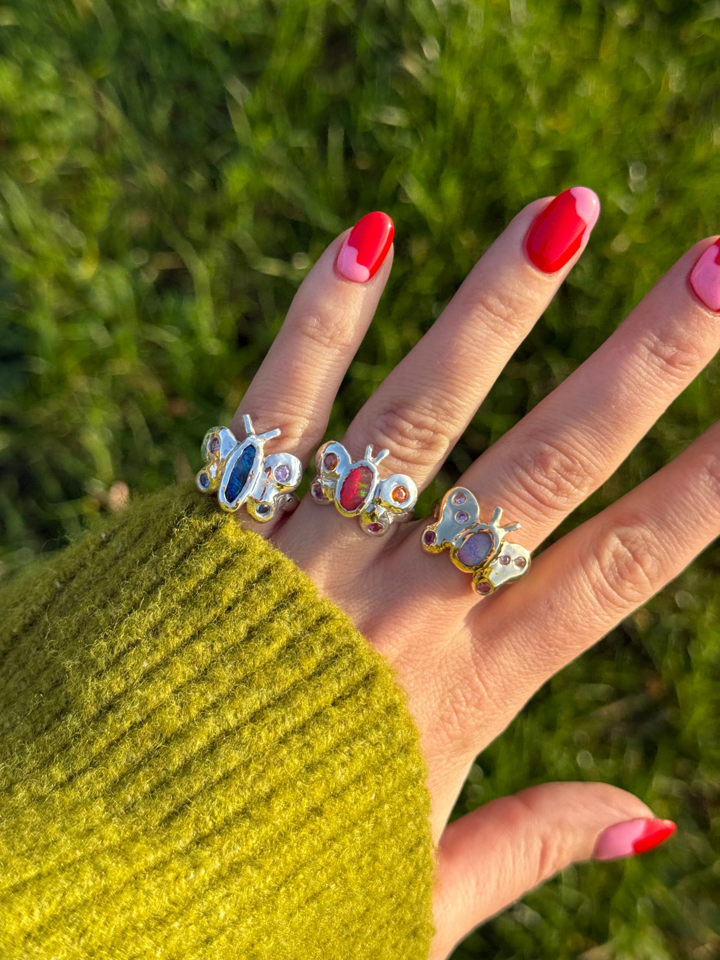 Blossom the Butterfly Ring