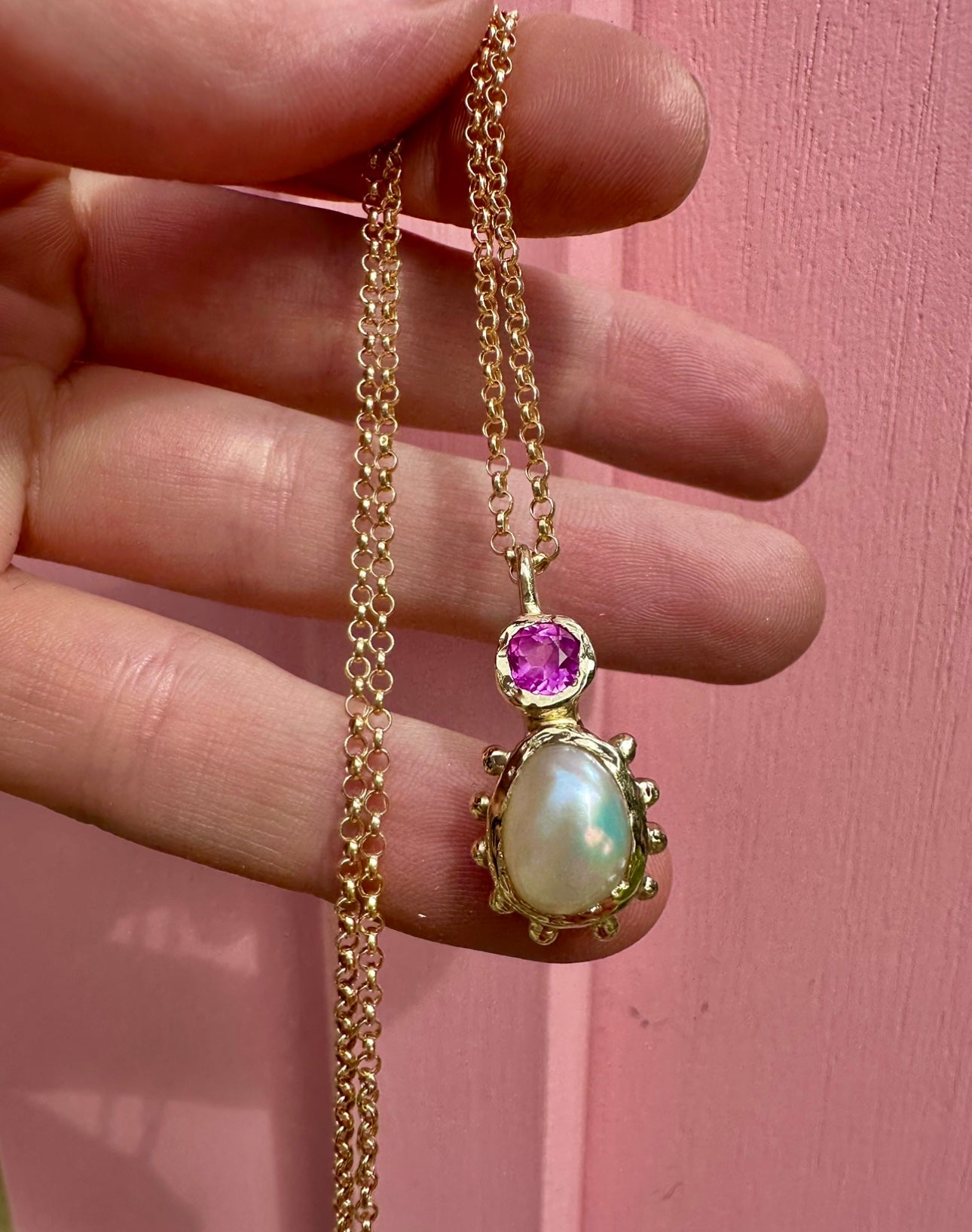 SOLD OUT - Cute pearly pendant