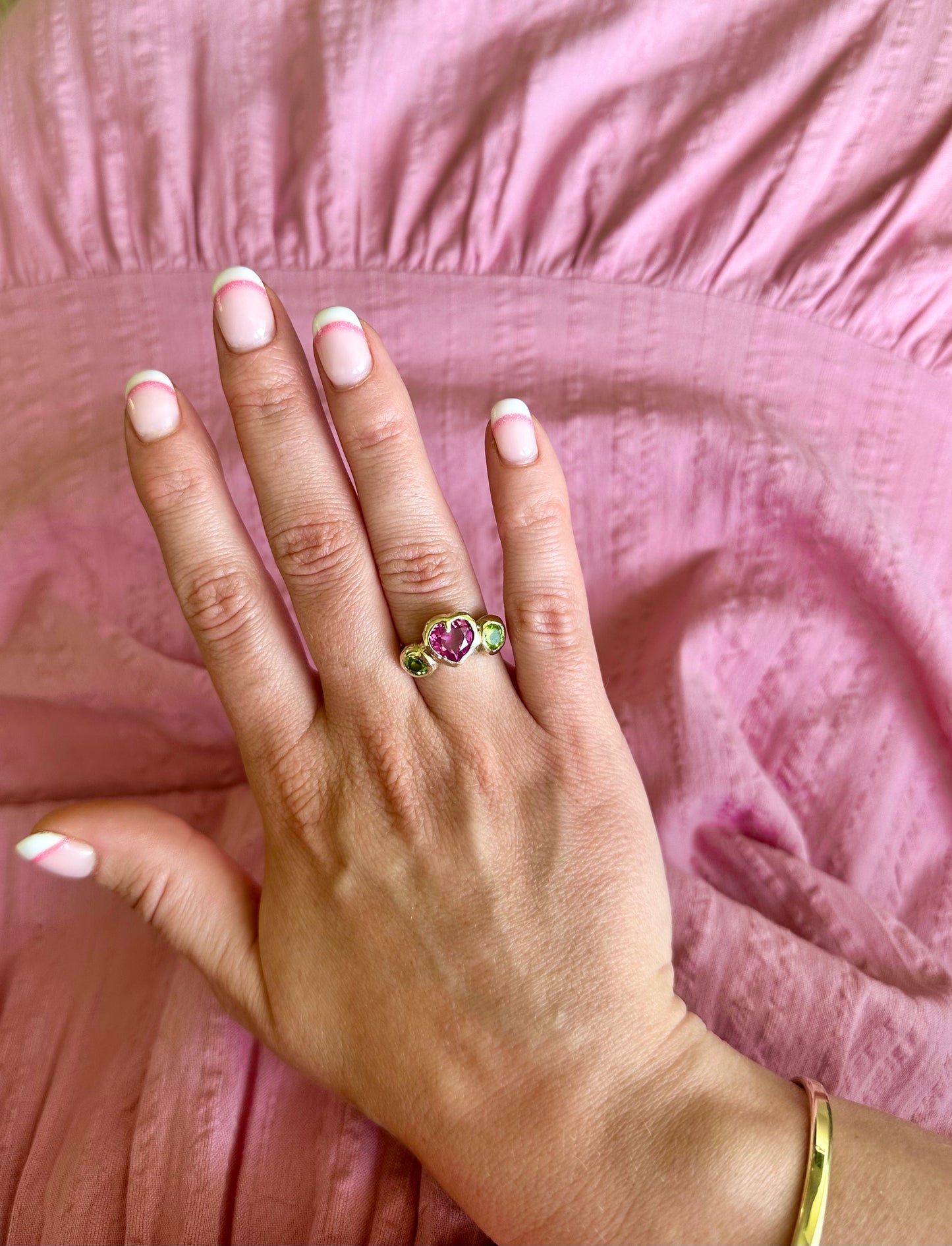 Watermelon Heart Ring