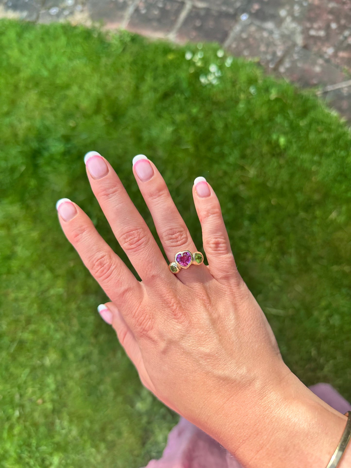 Watermelon Heart Ring