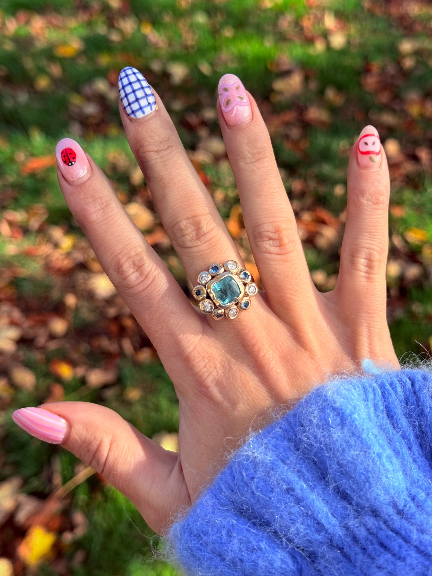 The Cornflower Ring