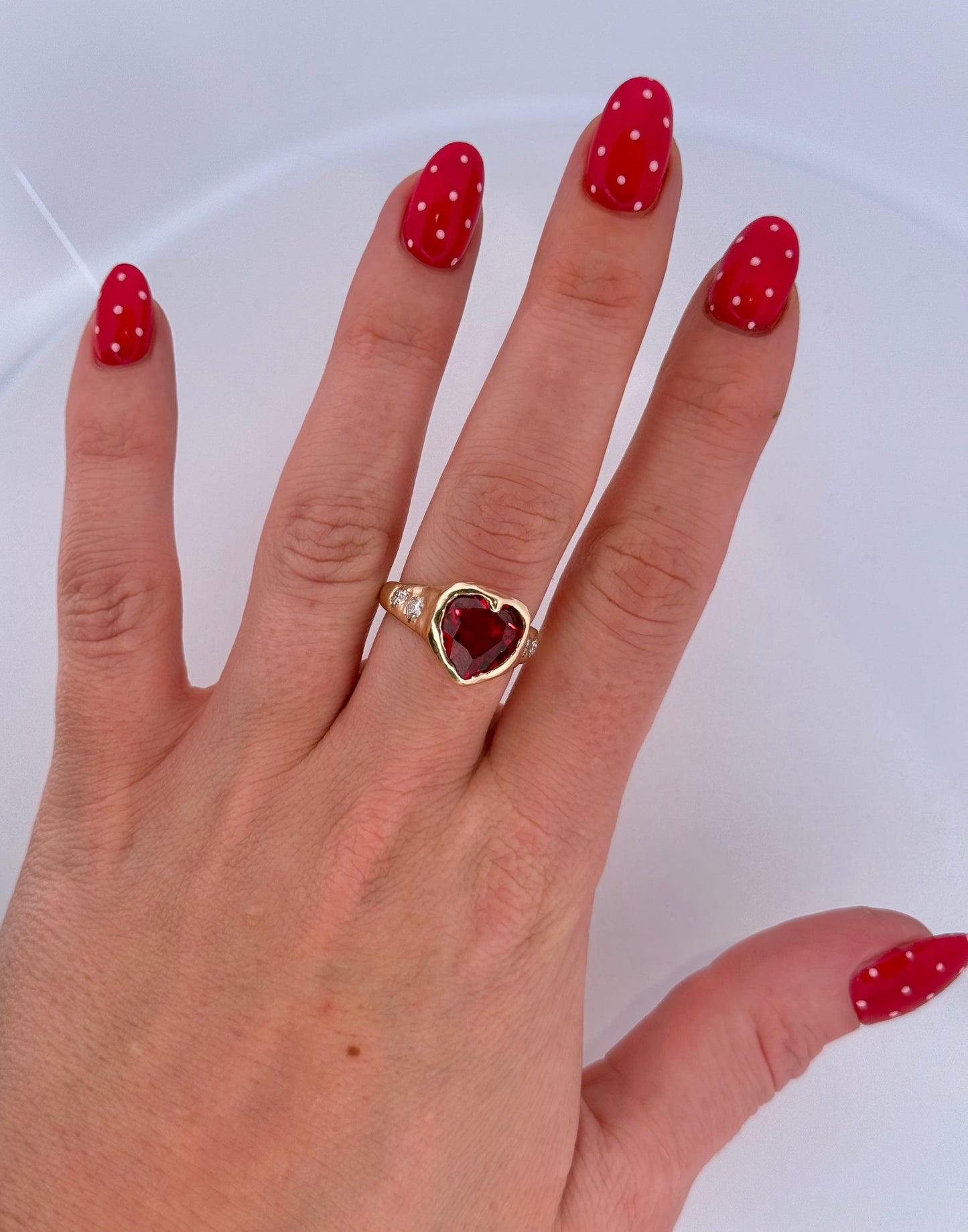 Ruby Barbie Ring