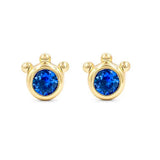 Ocean Stud Earrings