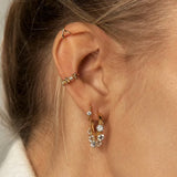Waterfall Crystal Earrings