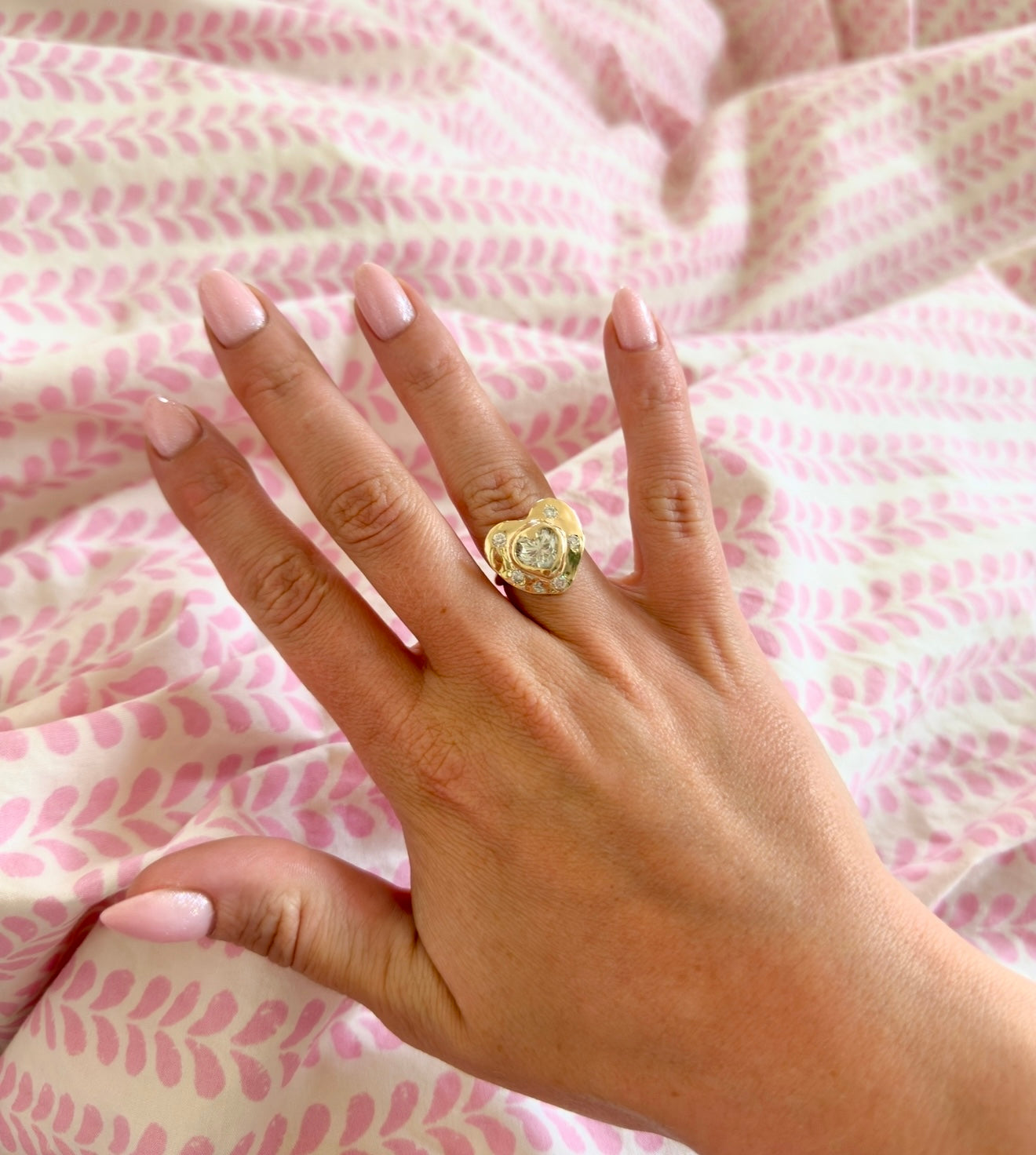 Heart Of Gold Ring
