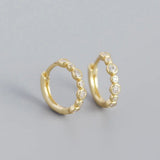 Perfect Crystal Huggie Earrings