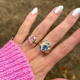 Pink Pear Ring