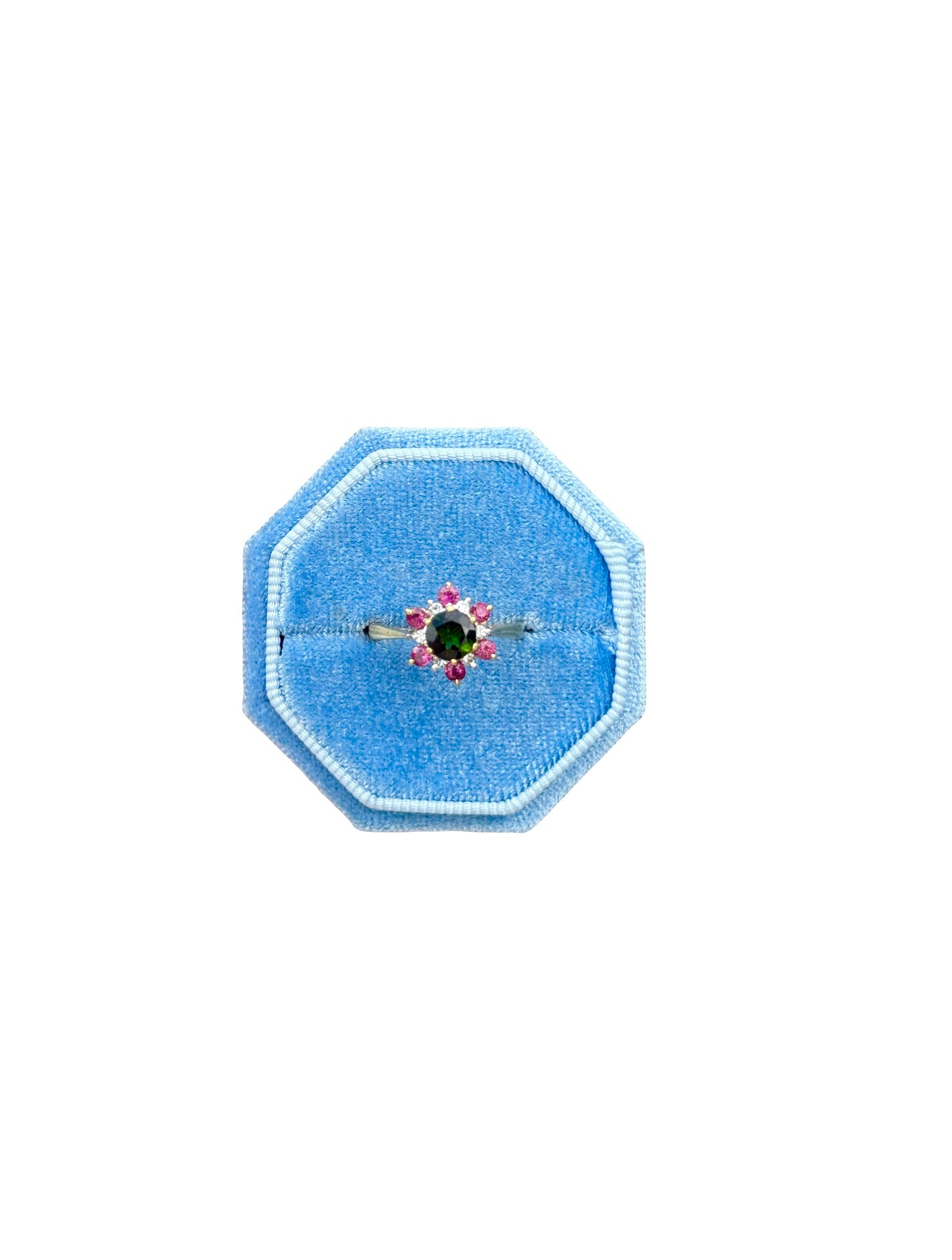 Vintage Tourmaline Flower
