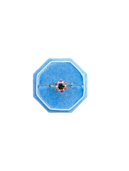 Vintage Tourmaline Flower