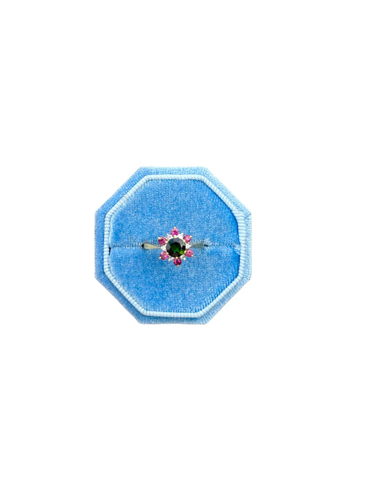 Vintage Tourmaline Flower