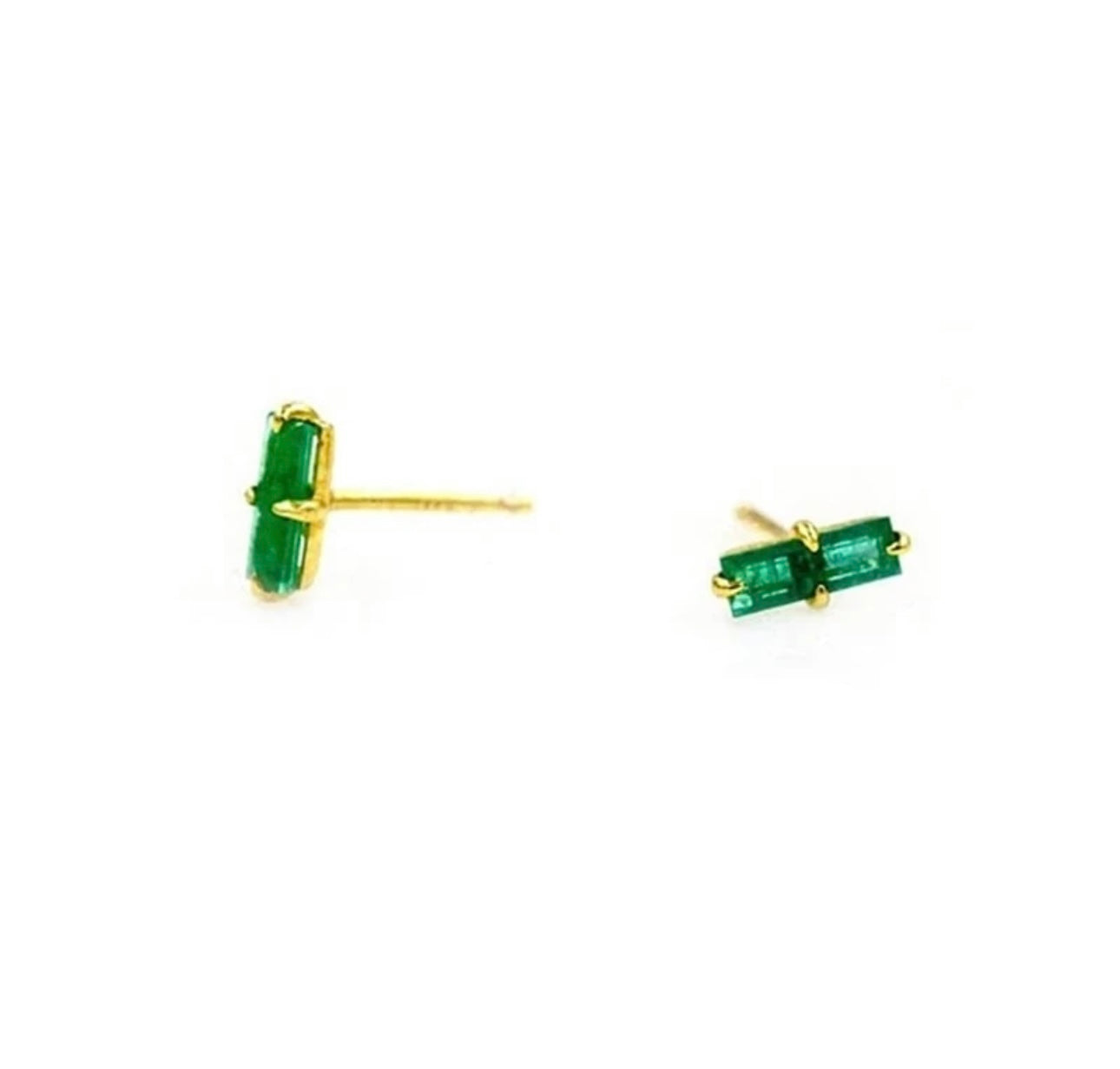 Pixi Stud Earrings, 14k thick gold plate on sterling silver