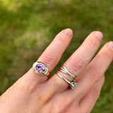 Sparkly Signet Ring