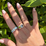 Peridot Aurora Ring