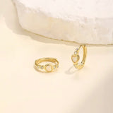 Heart of Opal Earrings