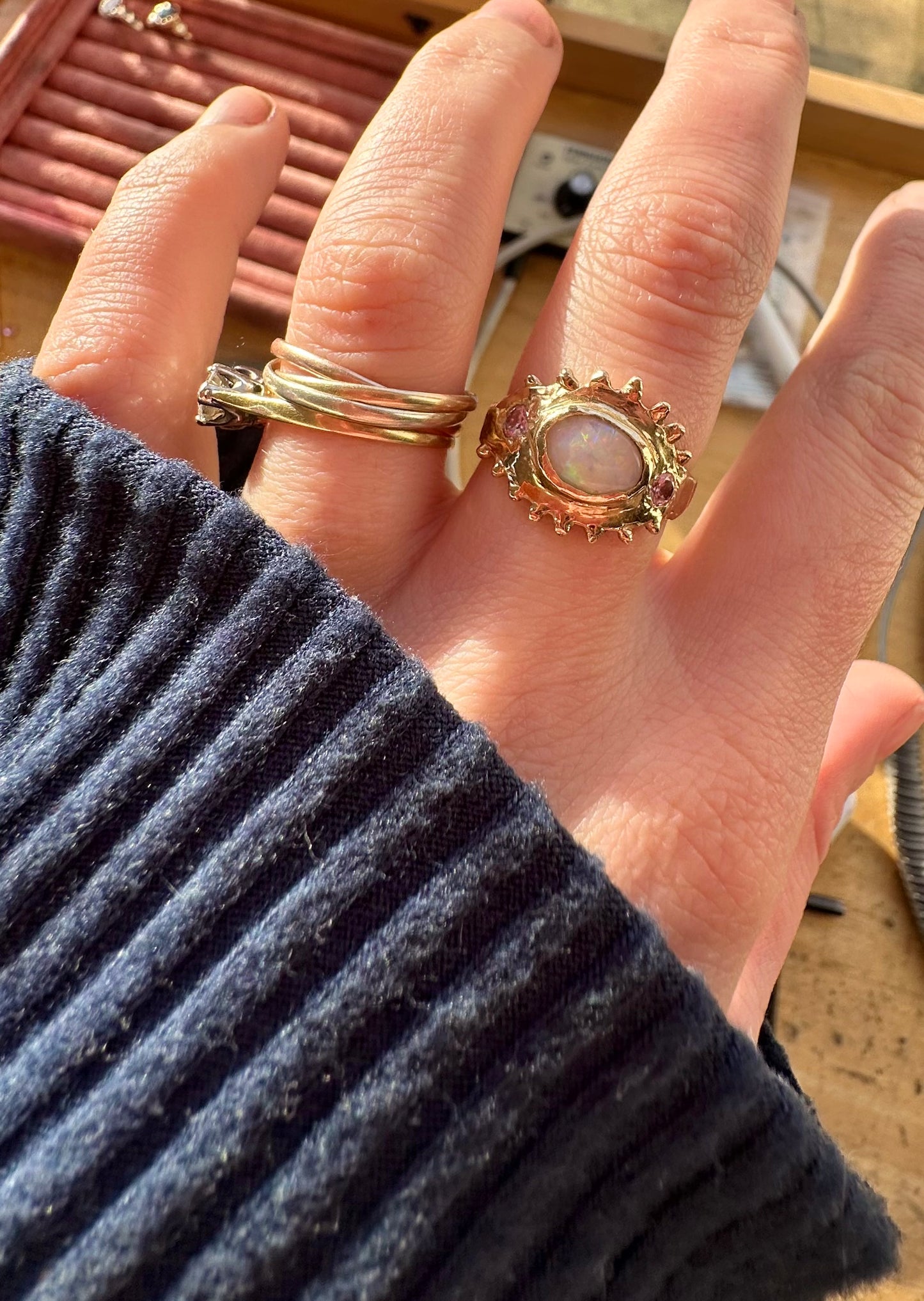 Golden Sun Ring