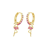 Flamingo Earrings