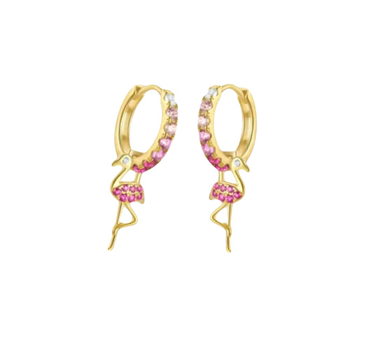 Flamingo Earrings