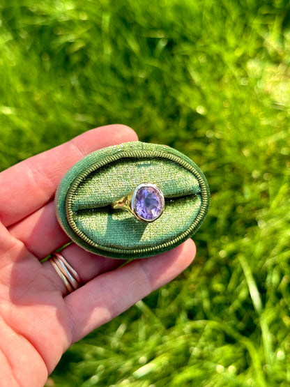 Lavender Amethyst Ring