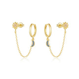 Sun & Moon Earrings