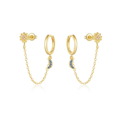 Sun & Moon Earrings