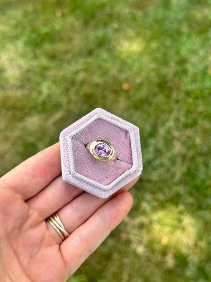 Sparkly Signet Ring