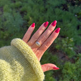 Vintage Diamond Knot Ring
