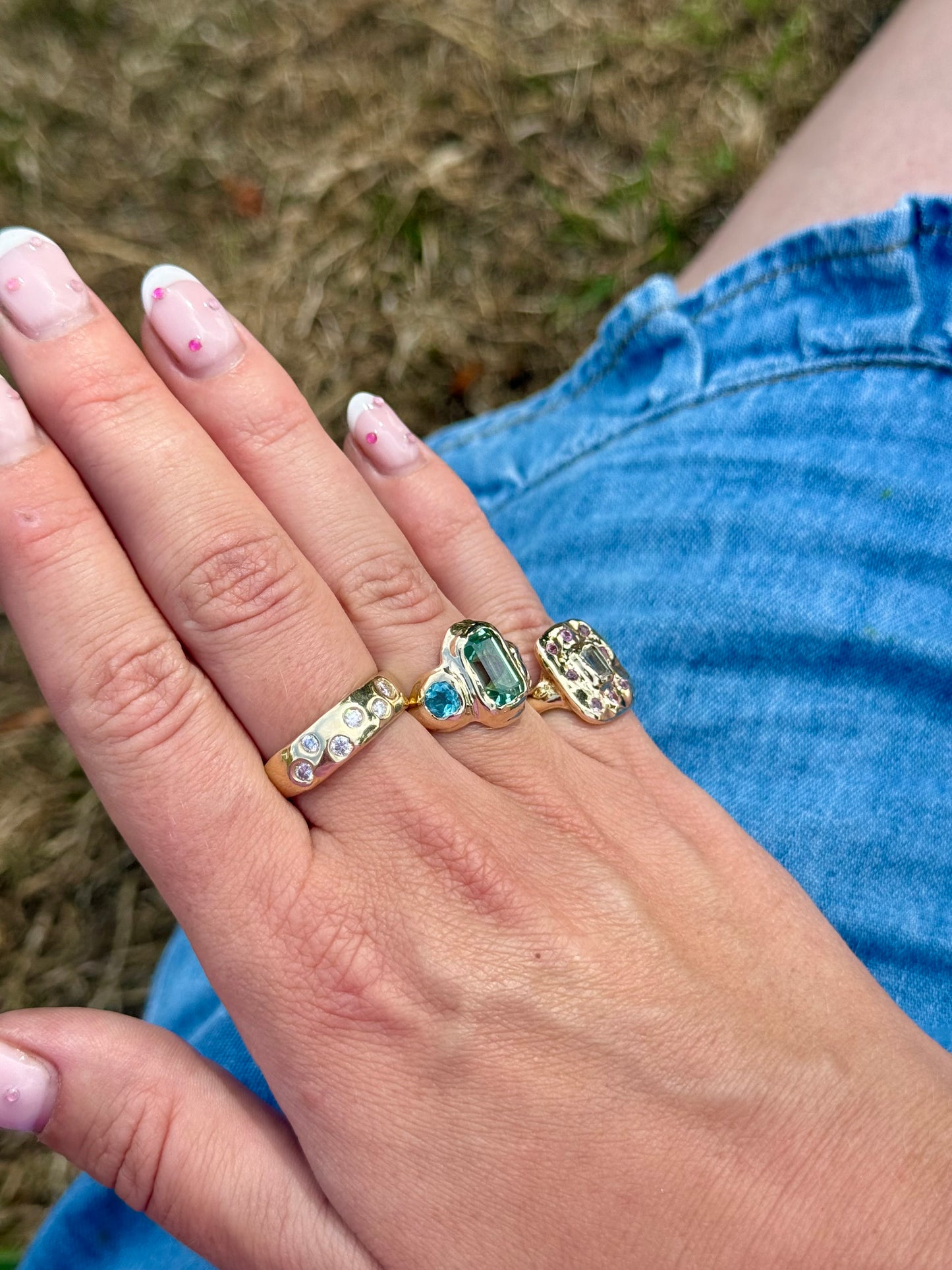 Diamond Scatter Ring