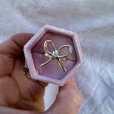 Diamond Bow Ring