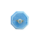 Vintage Blue Sapphire Ring