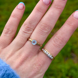 Vintage Aqumarine Ring