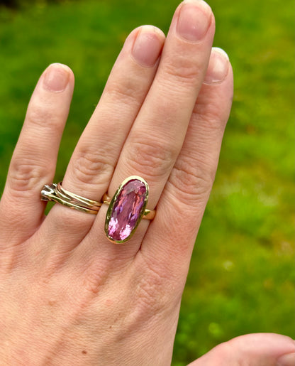 Madagascar Morganite Ring