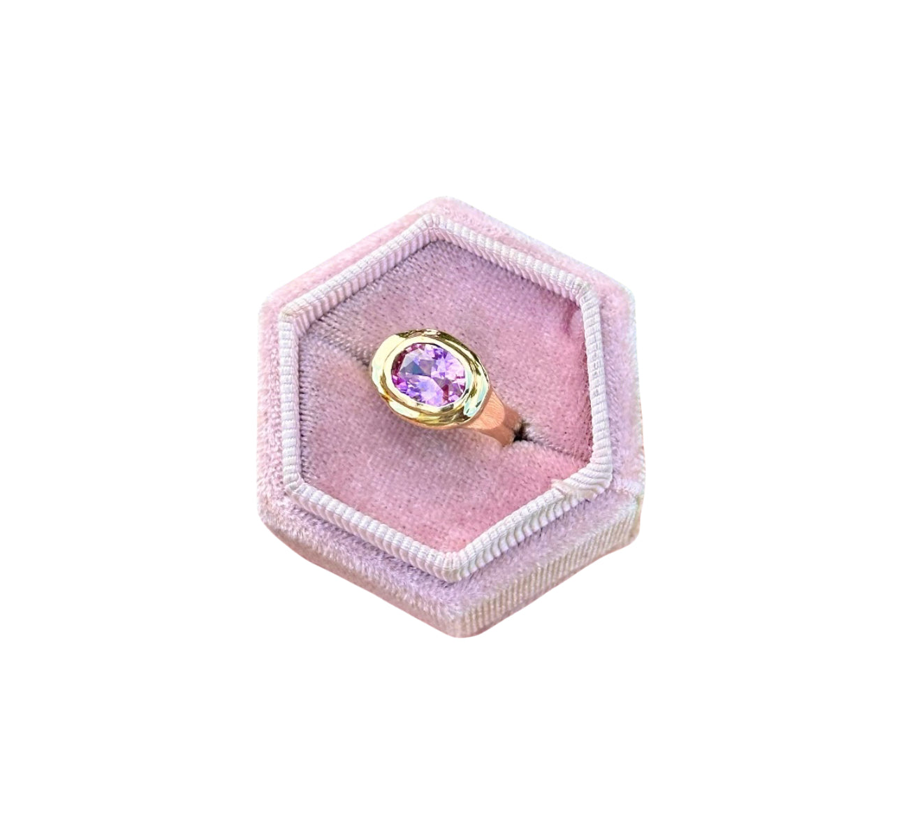 Sparkly Signet Ring