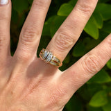 Vintage Diamond Knot Ring