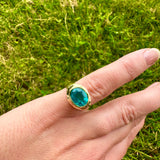 Sparkly Signet Ring