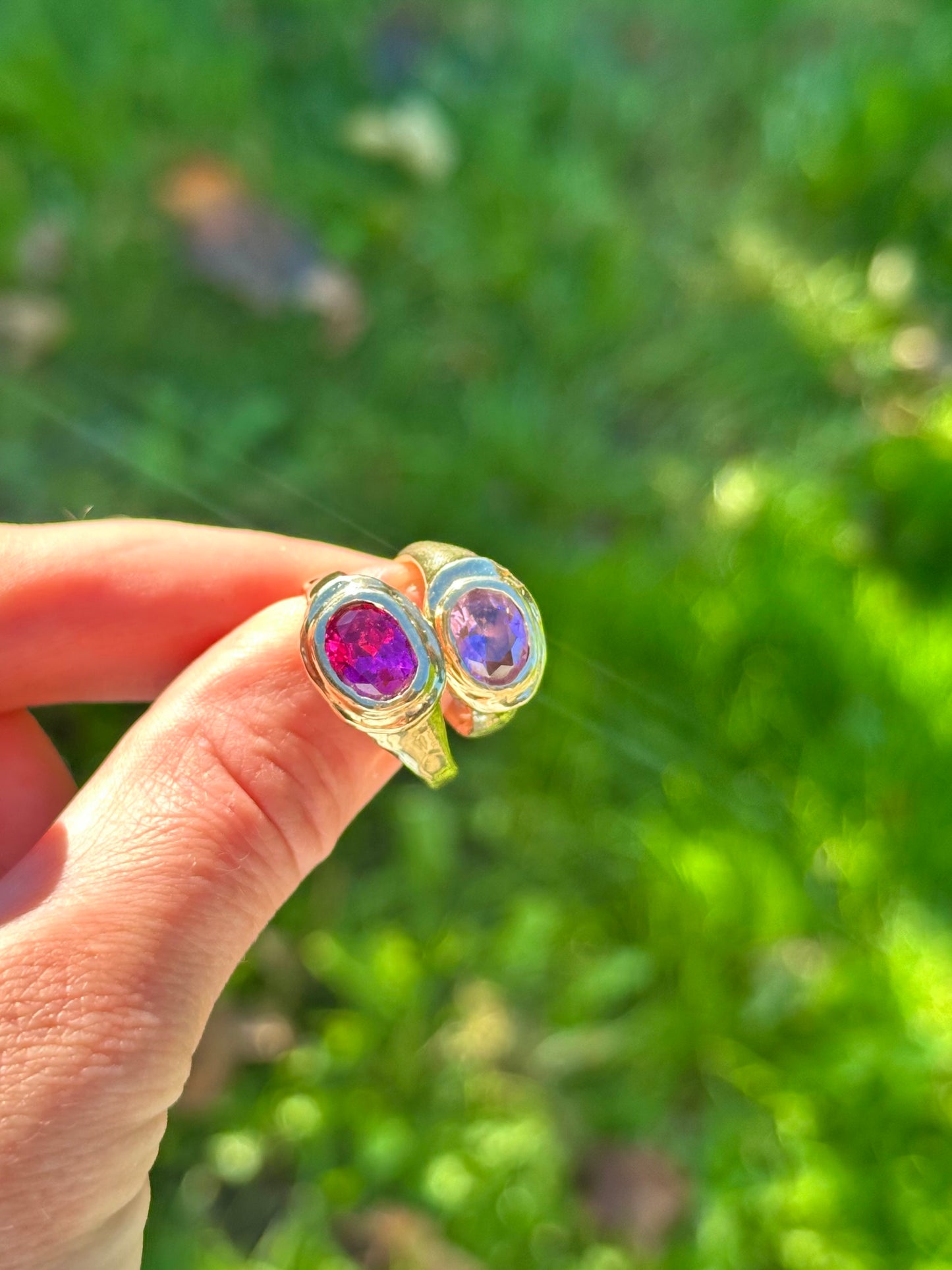 Sparkly Signet Ring