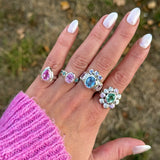 Pink Pear Ring