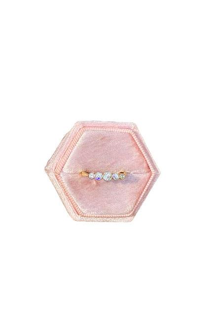 Vintage Diamond Angel Ring