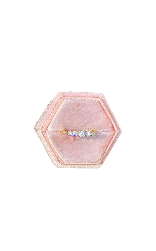 Vintage Diamond Angel Ring