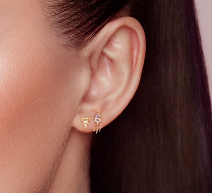 Dreamcatcher Stud Earring