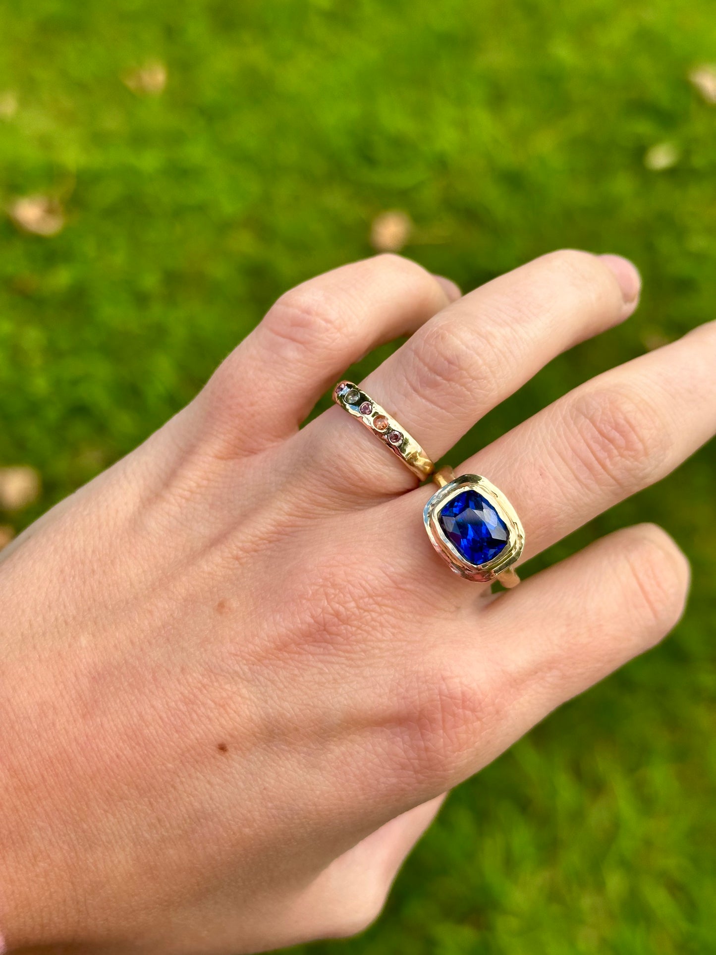 Twinkle Natural Sapphire Ring