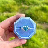 Blue Barbie Ring